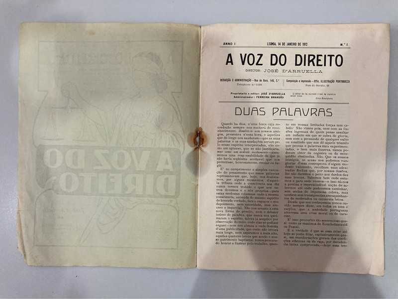 A Voz do Direito 1912