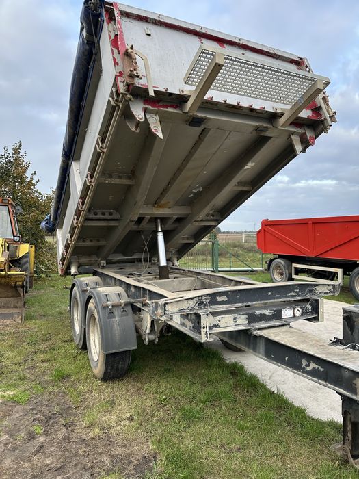 SCHMITZ CARGOBULL Przyczepa wywrotka 3 tandem 18t 2008r Rama ocynk