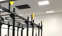 Tarcza podwójna do rig half rack klatka crosfit