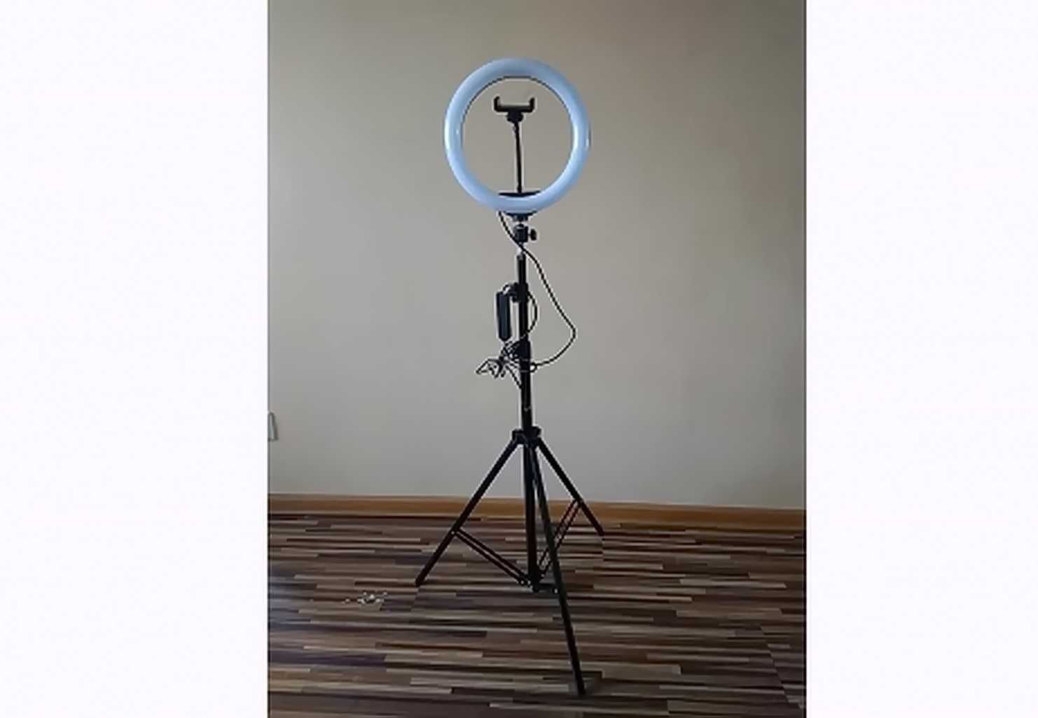 Набір Кільцева лампа RGB 26 см MJ360 Soft Ring Light та штатив 2,1 м