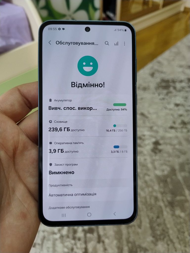 Samsung A 55 8/256 на гарантії! Новий стан!