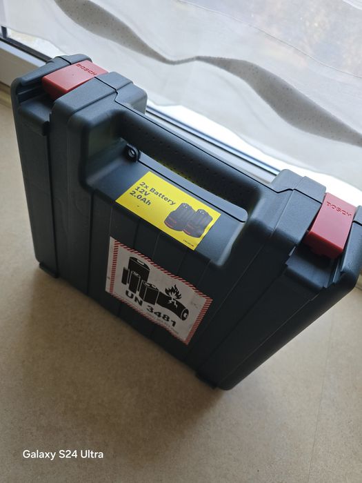 Skrzynka walizka bosch od wkretarki GSR 12v-15