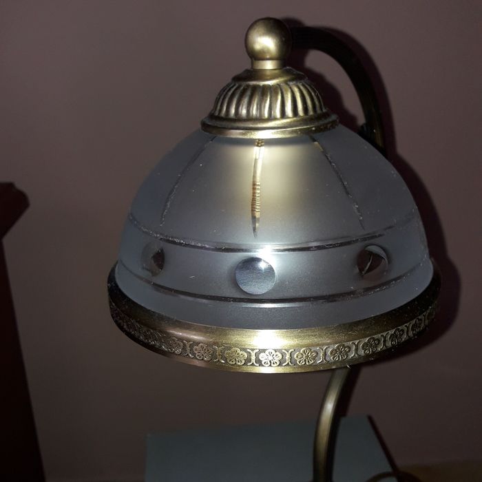 Lampa   wisząca mosiezna