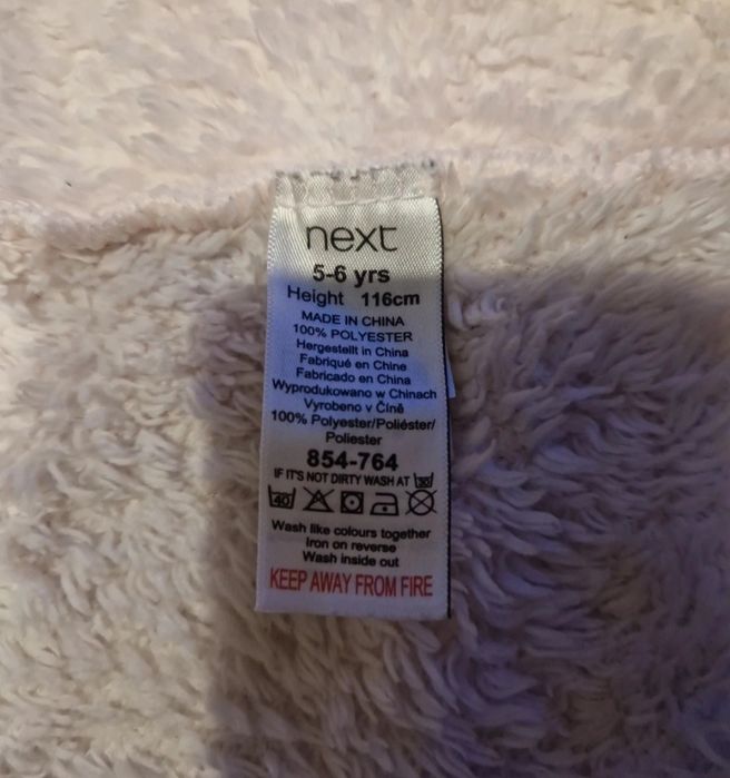 Szlafrok dziecięcy 116