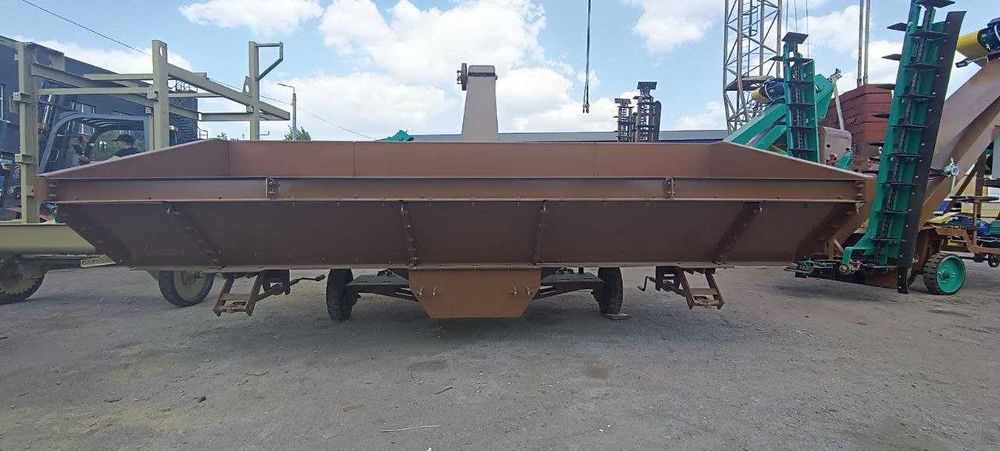 Бункер-перегрузчик зерна,ПЗБ-150 с бункером,разгрузчик зерна,зерномет