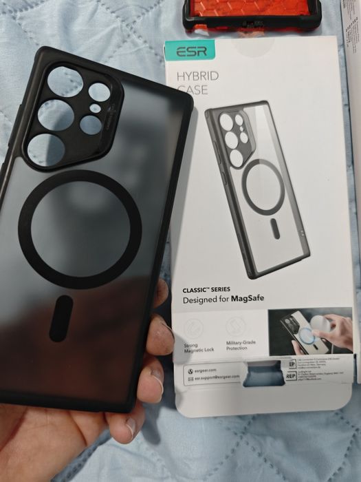 Capa Samsung S24 Ultra e películas