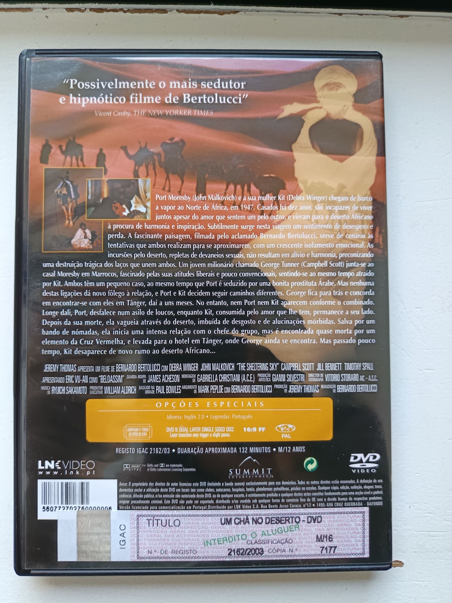 DVD um chá no deserto