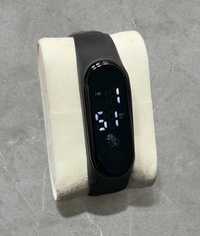 Zegarek LED sportowy czarna opaska SmartBand