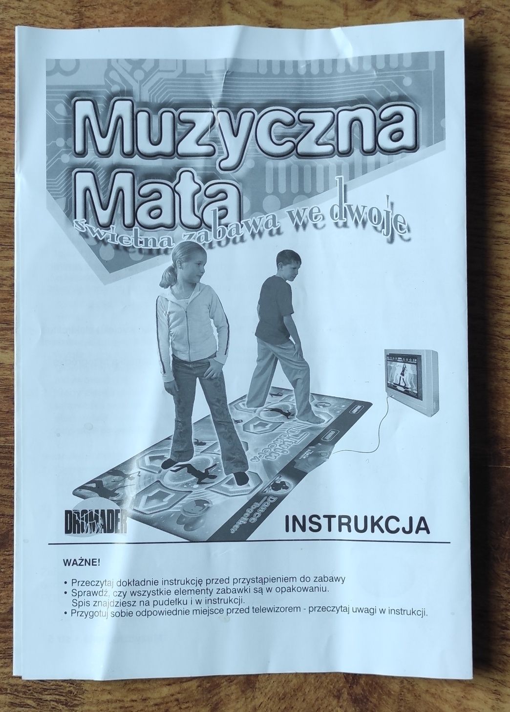 Muzyczna mata i gry zręcznościowe