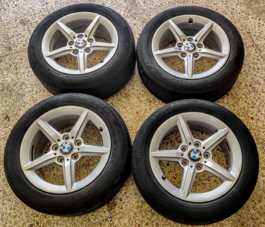 Conjunto de 4 Jantes 16 originais BMW + 4 Pneus Pirelli