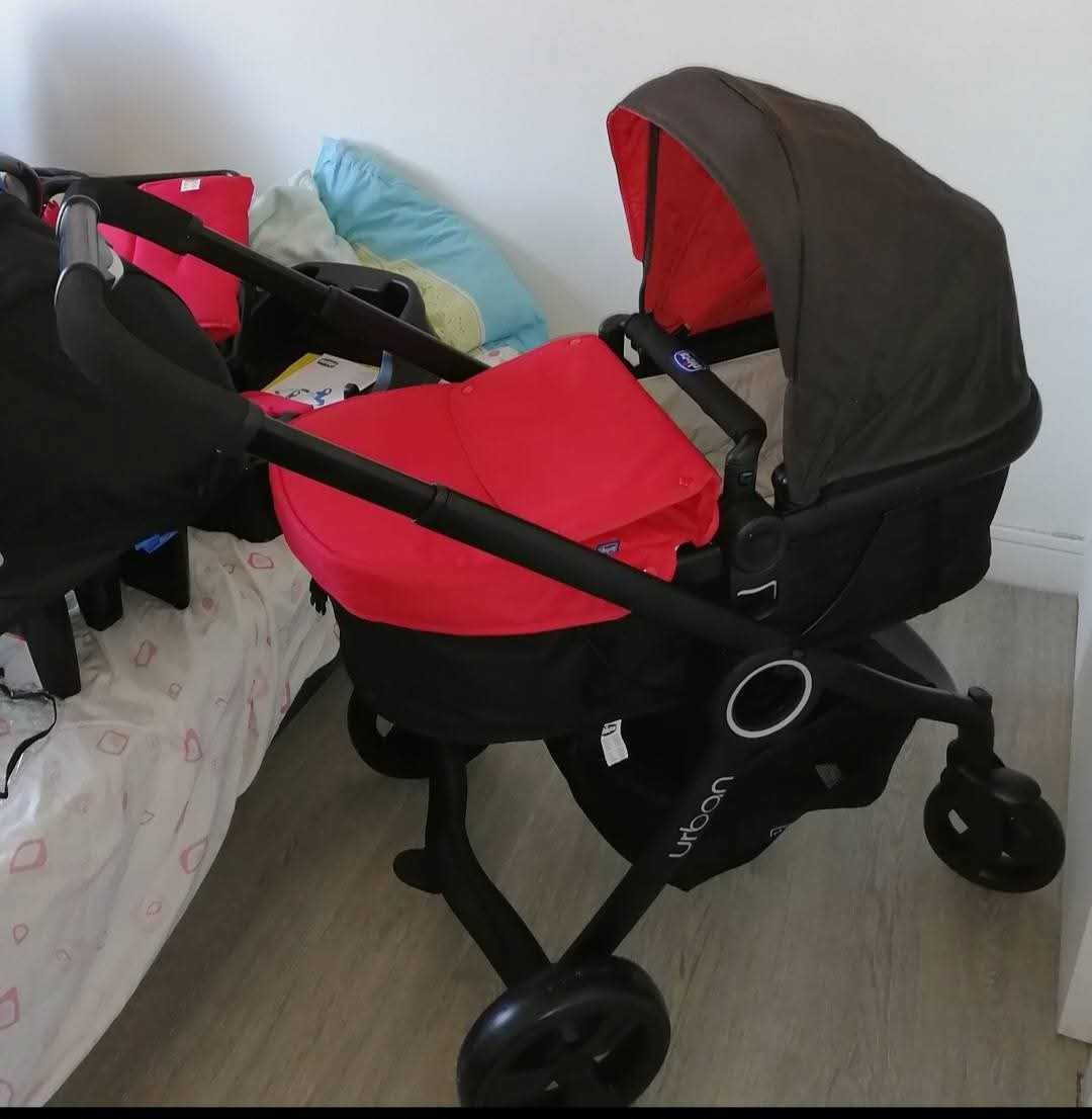 Carrinho de bebé 3 em 1