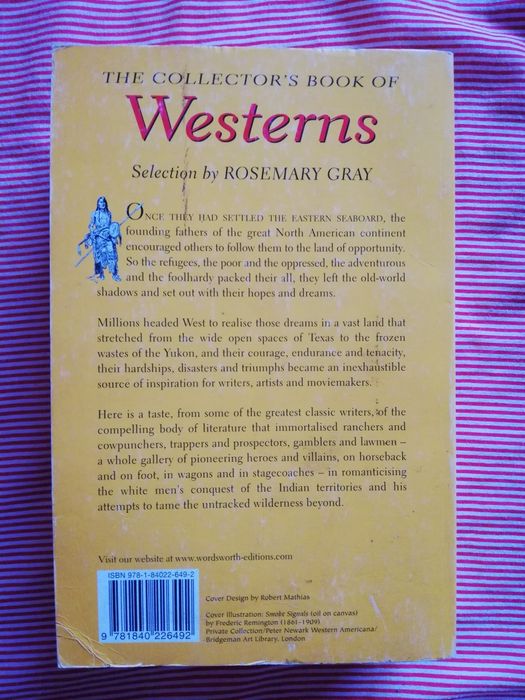 Livro "The Collector's Book of Westerns" (portes grátis)