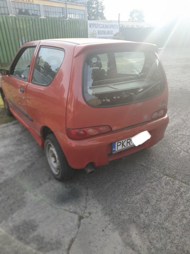 Fiat Seicento sporting 1.1 benzyna abs wspoma airbag