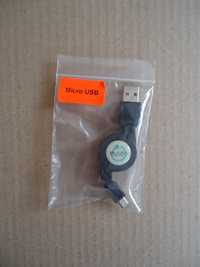 Дата кабель рулетка USB / Micro USB 1 м зарядный кабель