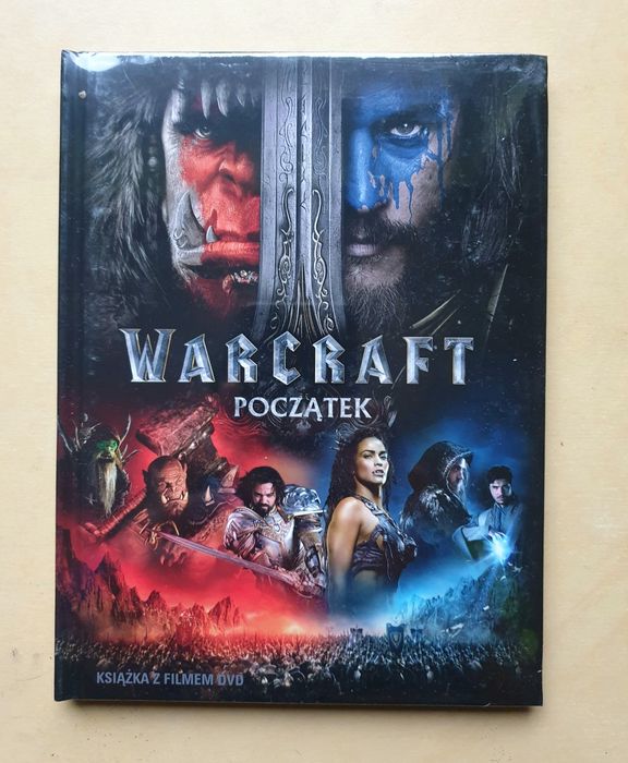DVD Warcraft Początek książka z filmem nowa