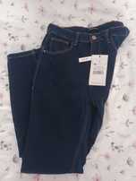 Spodnie damskie jeansy push up