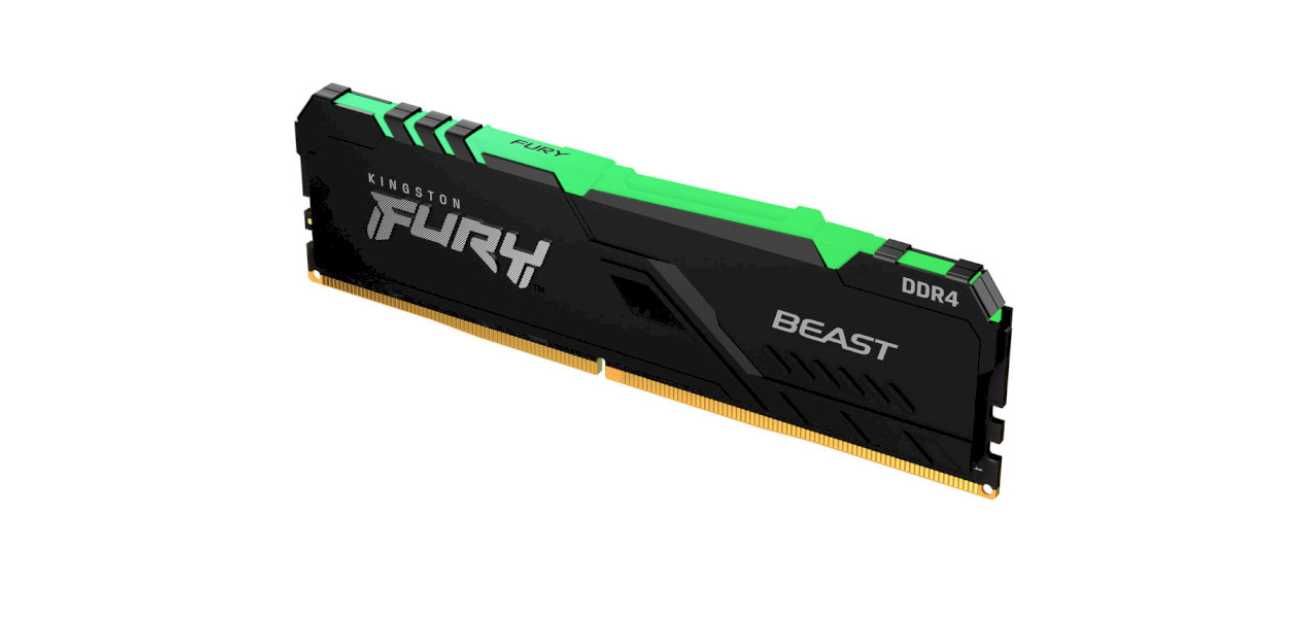 Модуль пам'яті KINGSTON FURY Beast RGB DDR4 3200MHz 8GB