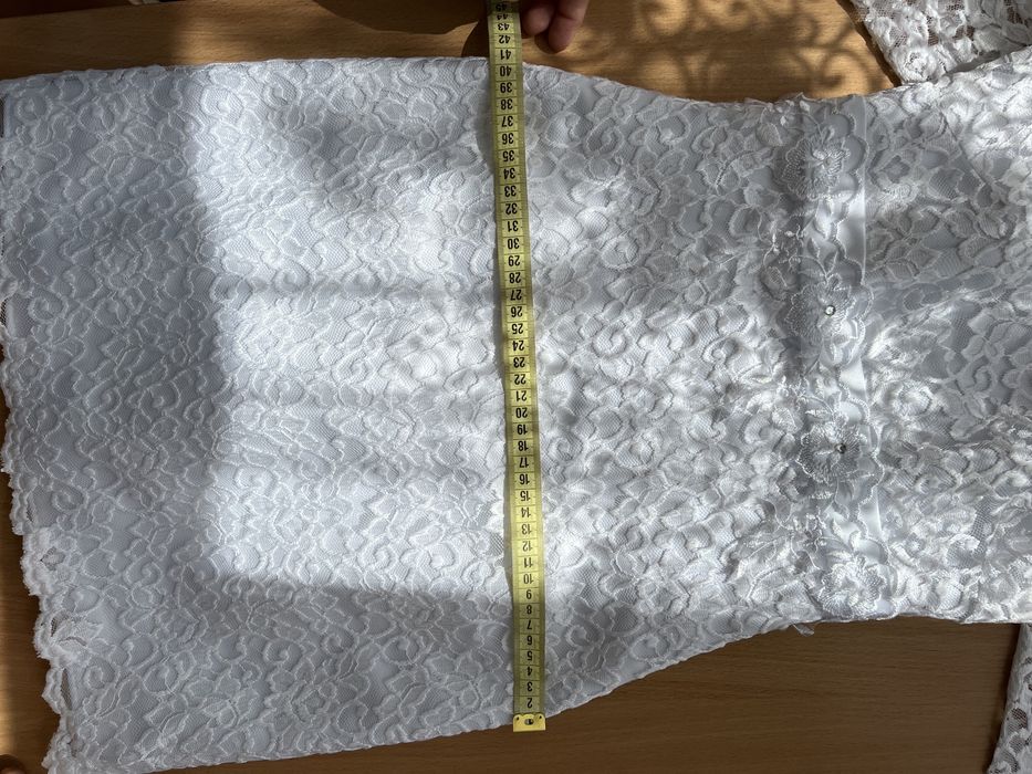 Свадебное платье короткое + туфли