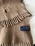 Polo Ralph Lauren szalik bezowy wełna