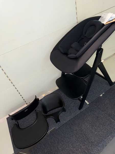 [OUTLET] Cybex Click & Fold Krzesełko Do Karmienia 4w1 Stunning Black