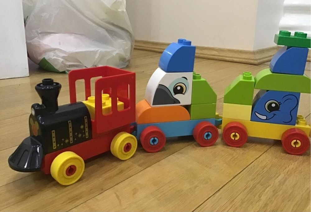 Лего дупло Lego конструктор потяг поїзд паровоз