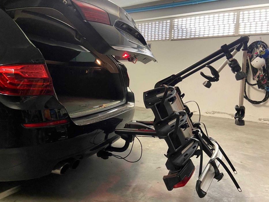 Suporte 4 bicicletas bola de reboque Thule VeloCompact 926 Excelente