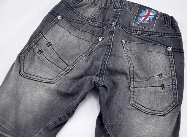 KAPPAHL jeansy aplikacje skinny r 128