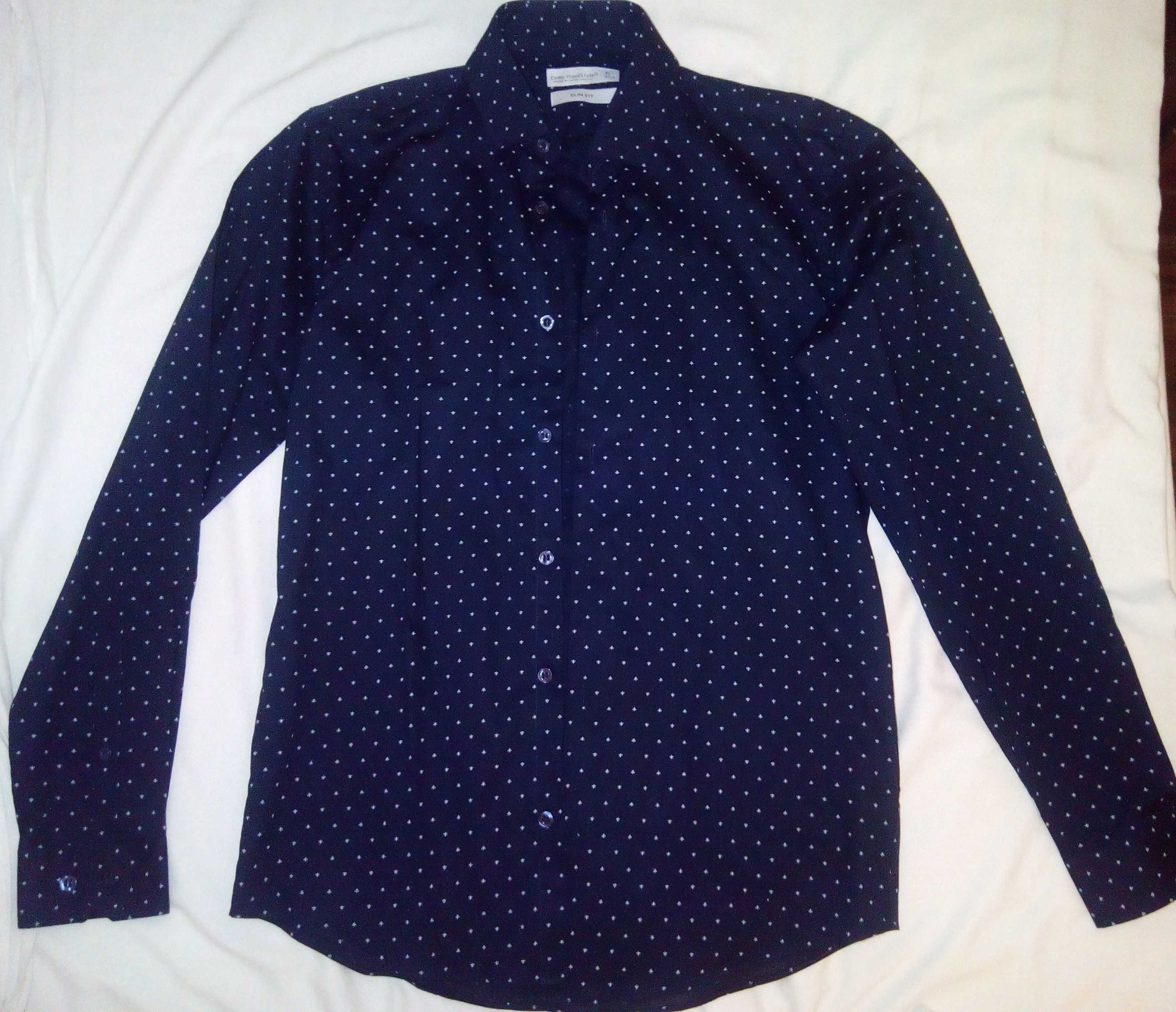 Camisa Tamanho 15'' 38cm Branca, Rosa, Azul 5€