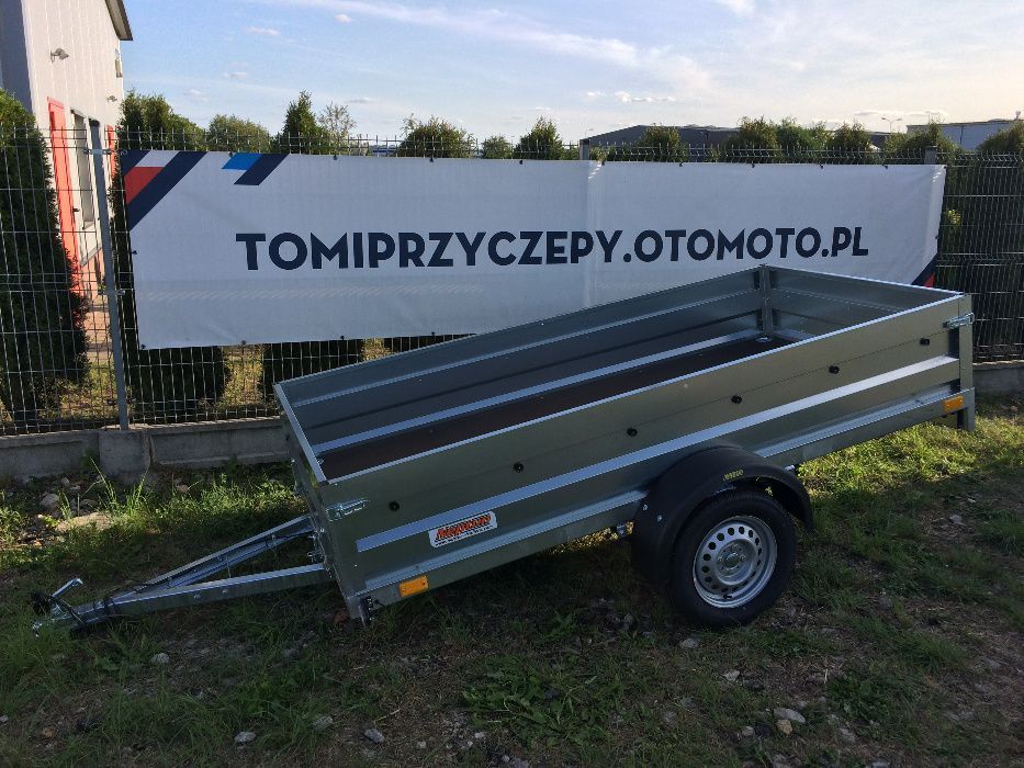 Przyczepka resorowana Neptun 263x129 750 DMC dostawa cała Polska