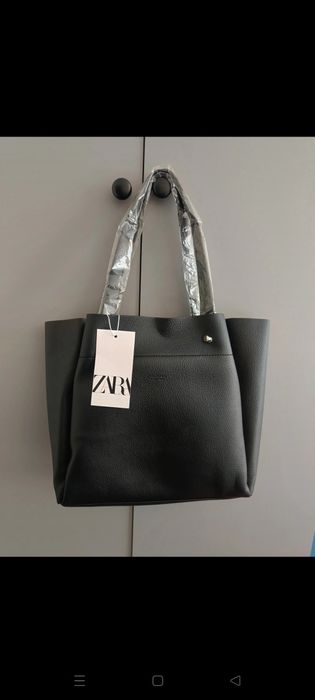 Torebka czarna zara