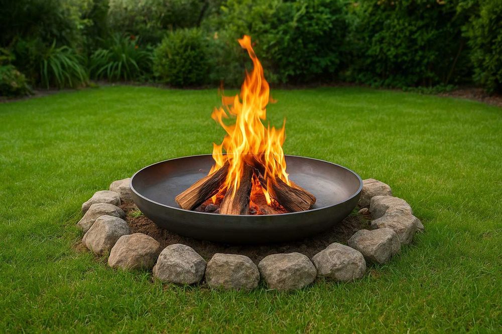 Palenisko ogrodowe wkład do ogniska  misa stalowa 508 mm Spomasz Nakło