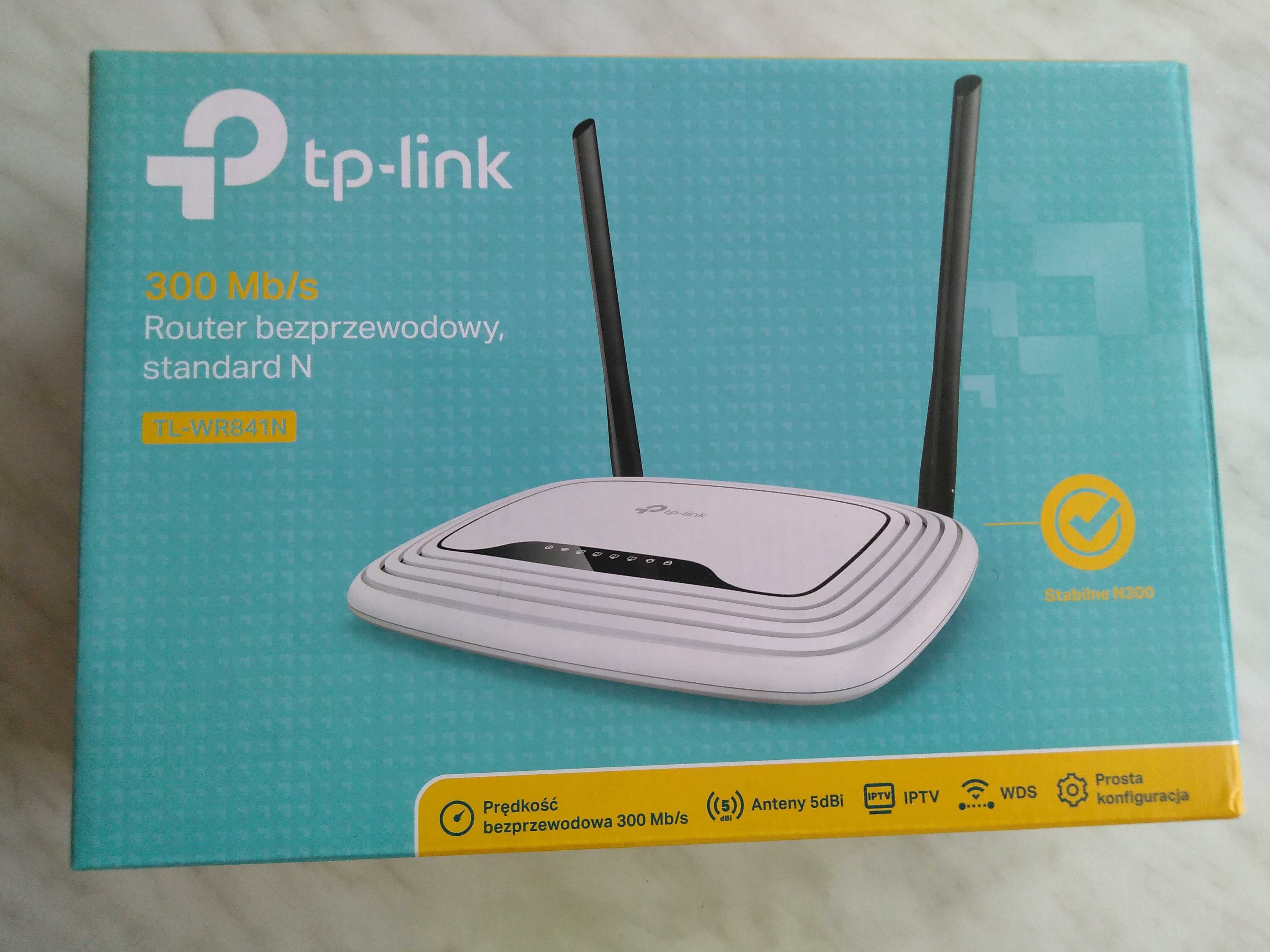 Router bezprzewodowy  TP-LINK  TL-WR841N  300Mb/s