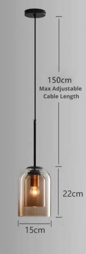 2 nowe lampy wiszące.