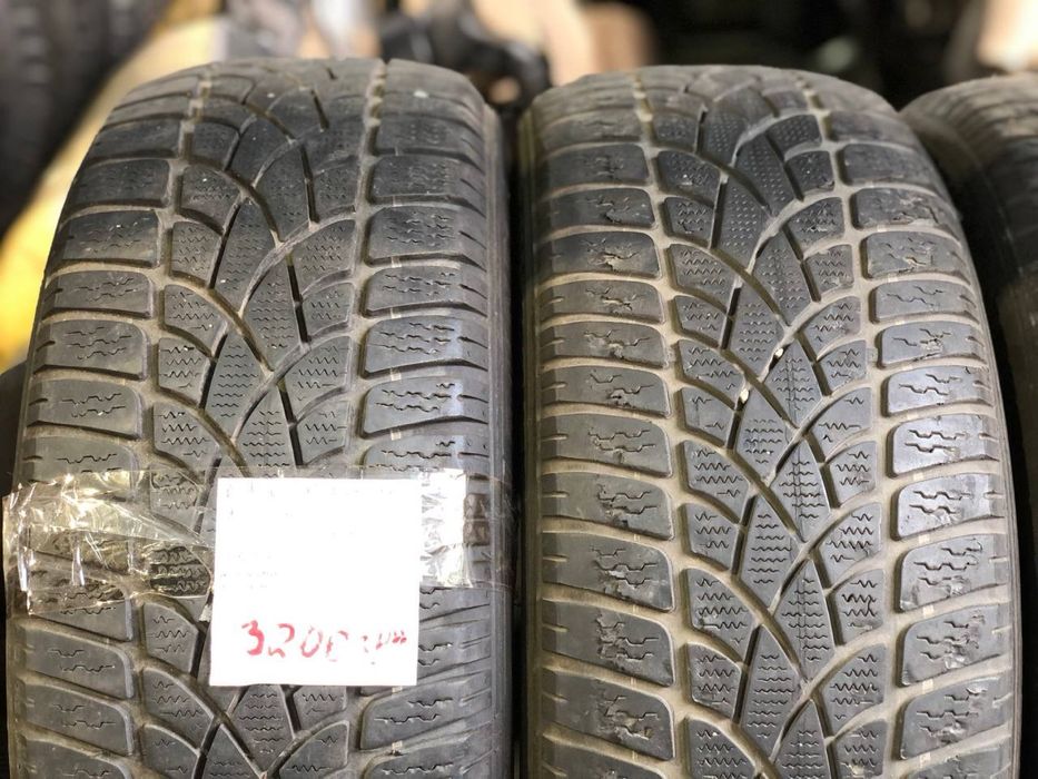 Зимова резина 205 55 р16 dunlop зимняя решина шины шины зима R16