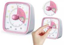 Minutnik z alarmem pokrętlo tęczowe. Leantoys