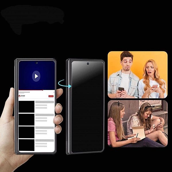 Szkło hartowane Whitestone Ea Glass Privacy na Samsung Galaxy Z Fold 5