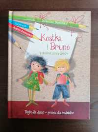 Książka "Kostka i Bruno szkolne przygody"