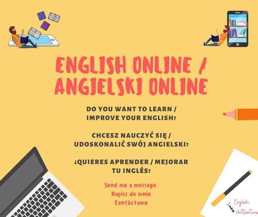 Angielski online z native like speaker - let's break the ice together