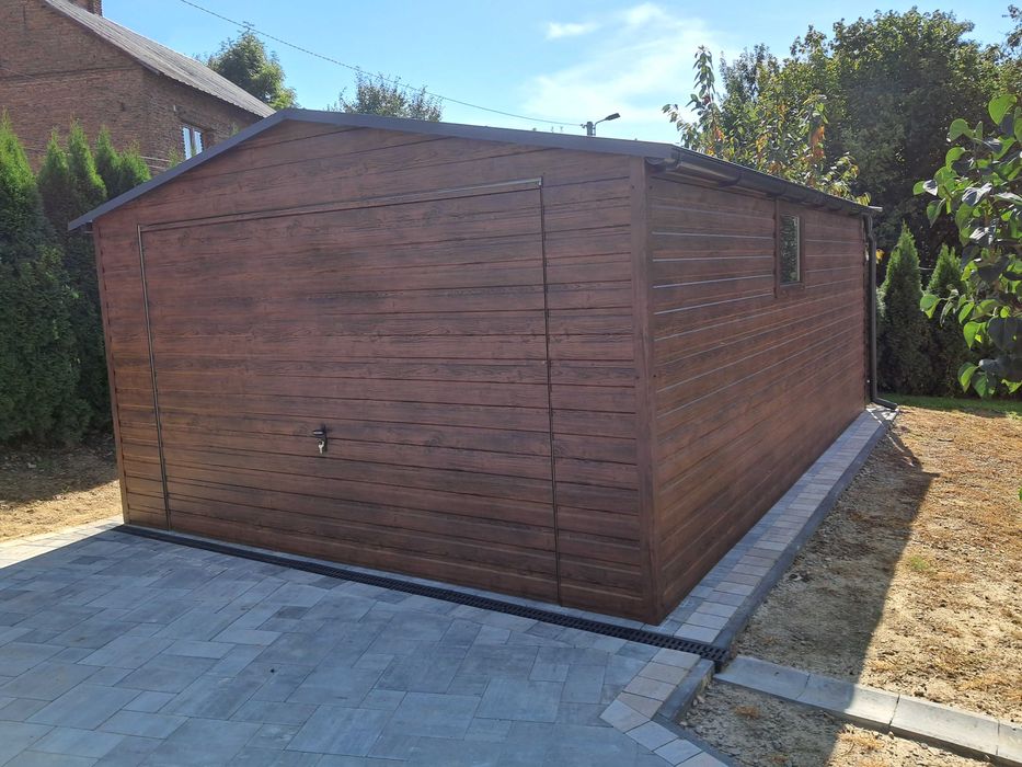 Garaże Blaszane na każdy wymiar. Wiaty Śmietnikowe. Zabudowy na kosze