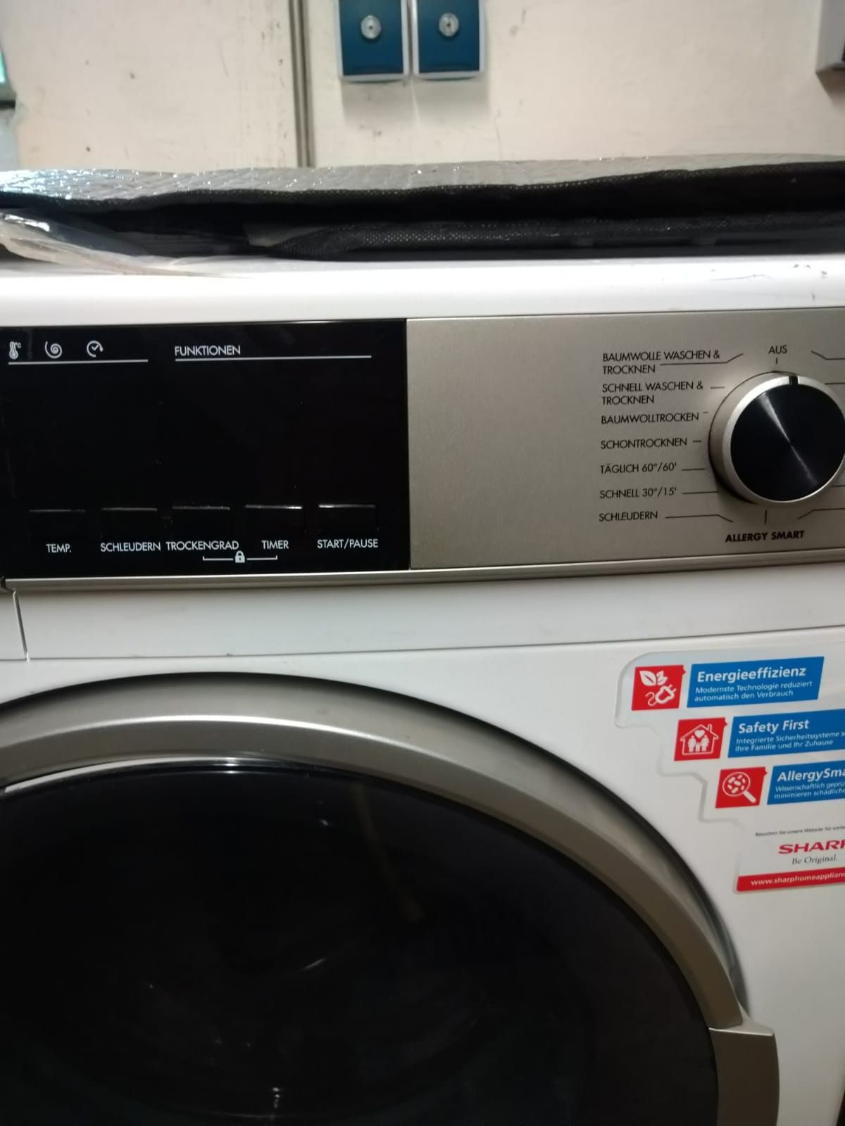 es-hdb87w Sharp pralko suszarka