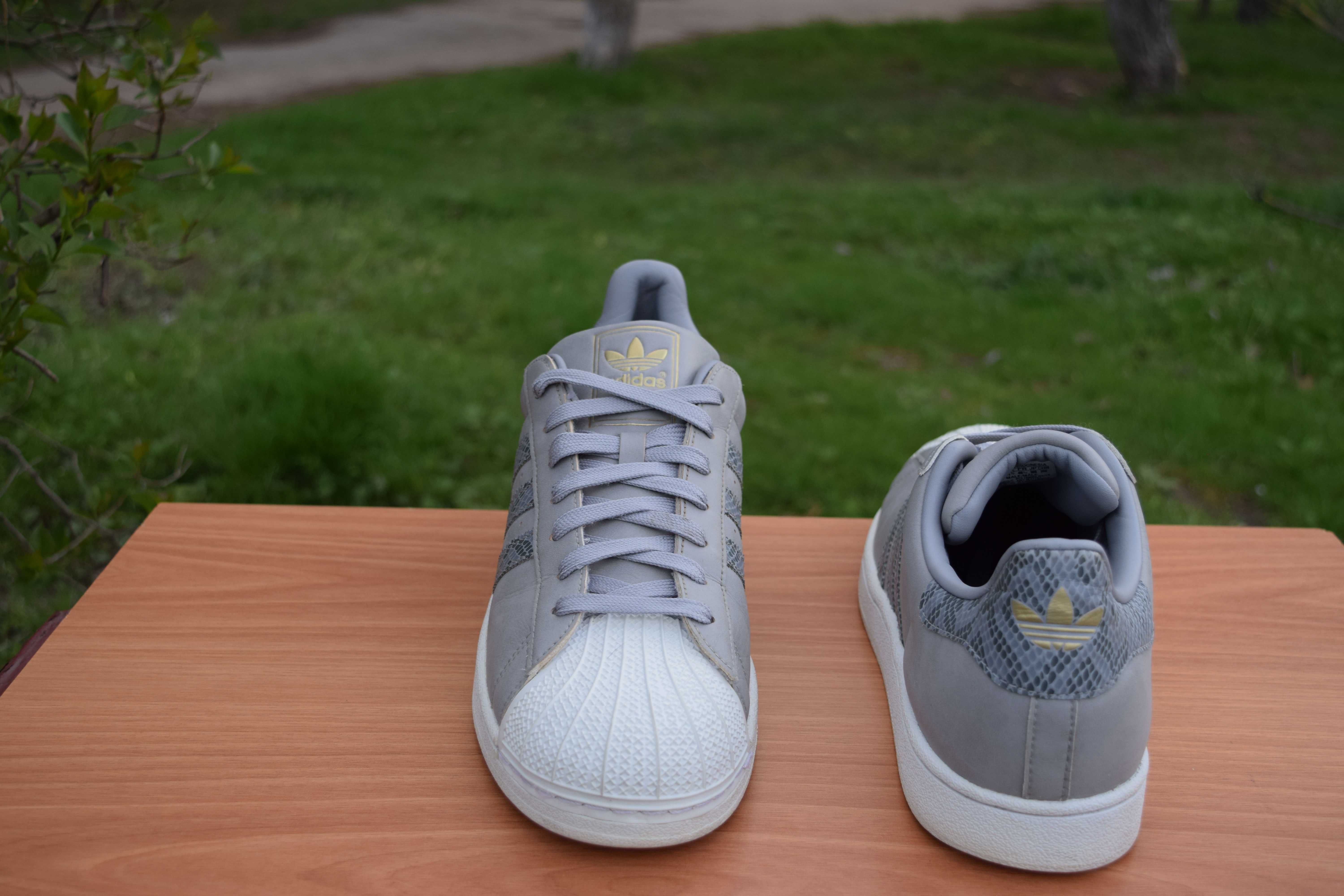 Кроссовки ADIDAS носок с защитой, прошитые р.46  (оригинал)