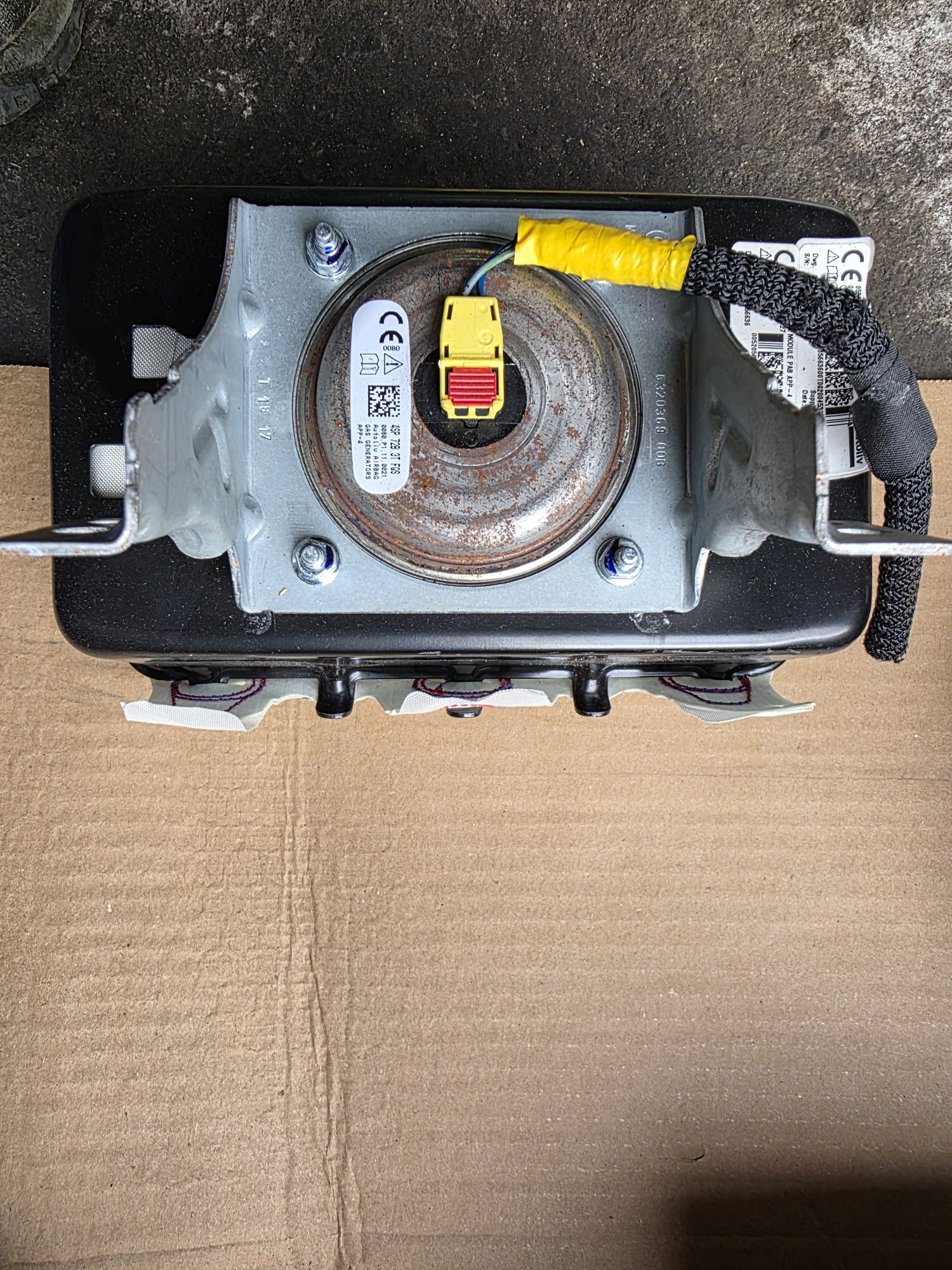 Fiat tipo air bag poduszka kierowcy pasy od 16r Orginał