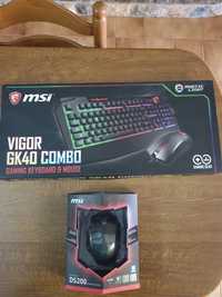 Teclado e rato MSI