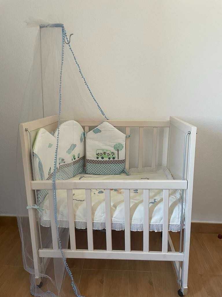 Mini Berço com colchão