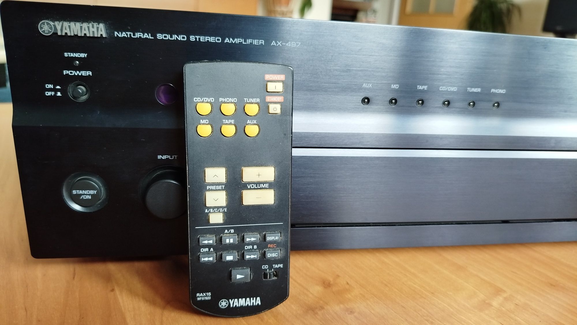 Wzmacniacz Yamaha AX-497