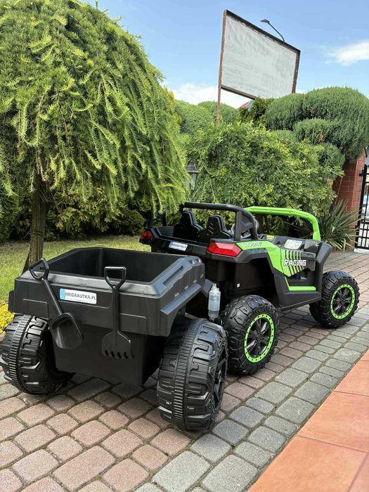 Buggy Auto na akumulator dla dzieci 4X200W 24V samochód A032 Przyczepa