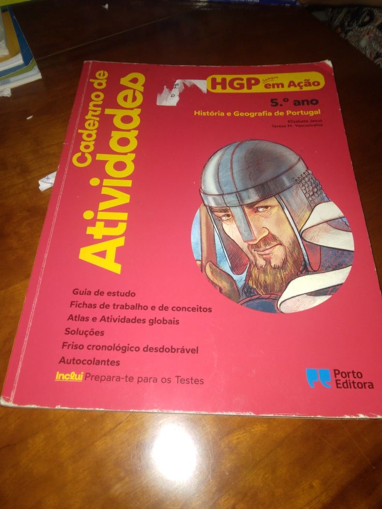 Vendo livros de actividades 5 ano