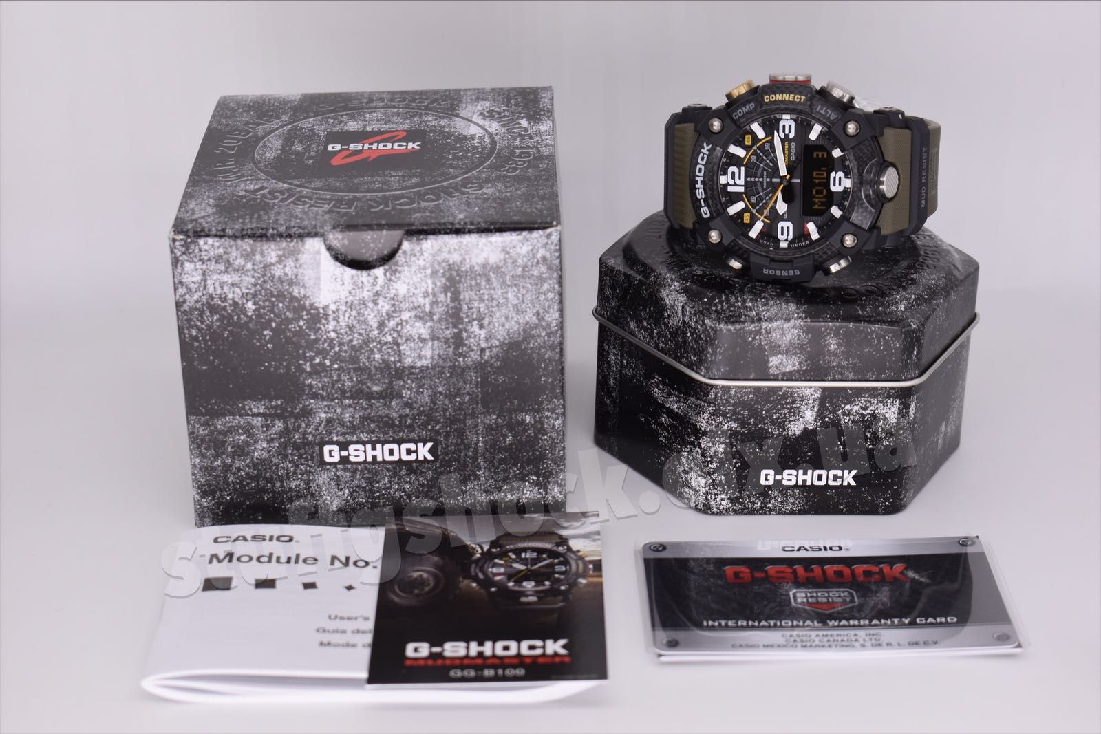 Casio G-Shock GG-B100-1A3 NEW ORIGINAL | Bluetooth | Mudmaster