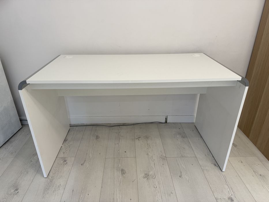 Biurko biale wysoki polysk