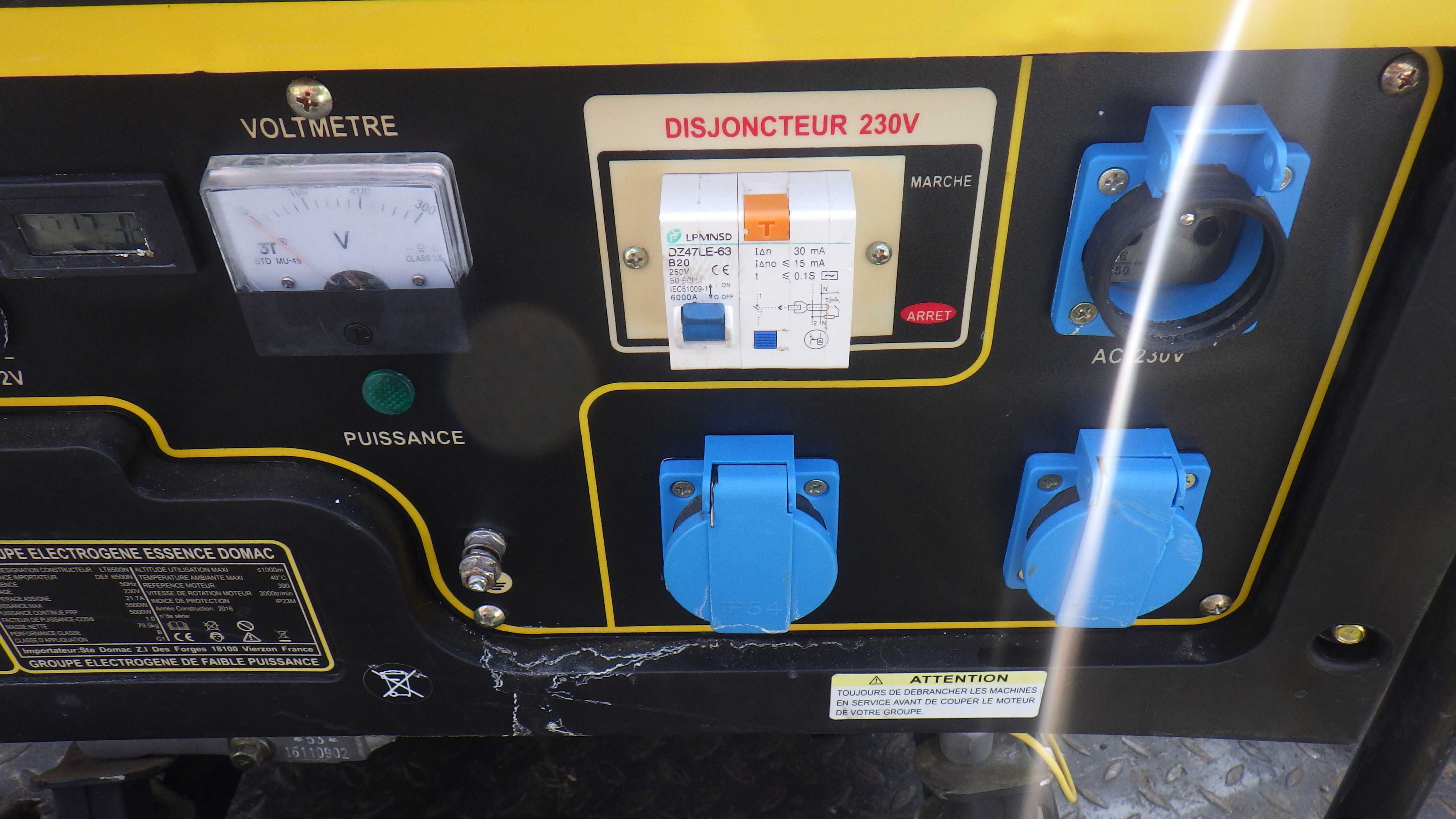Agregat Prądotwórczy Generator Pradu 5. 5 Kva Oryginalny , Sprowadzony